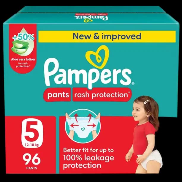 Pampers Pant Superhero Giant Box Size 5 96 pcs