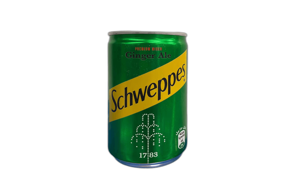 Schweppes Ginger Soda Can, 150ml