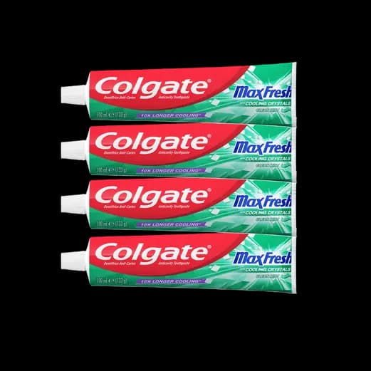 Colgate Max Fresh Clean Mint Tooth Paste 4 x, 100ml