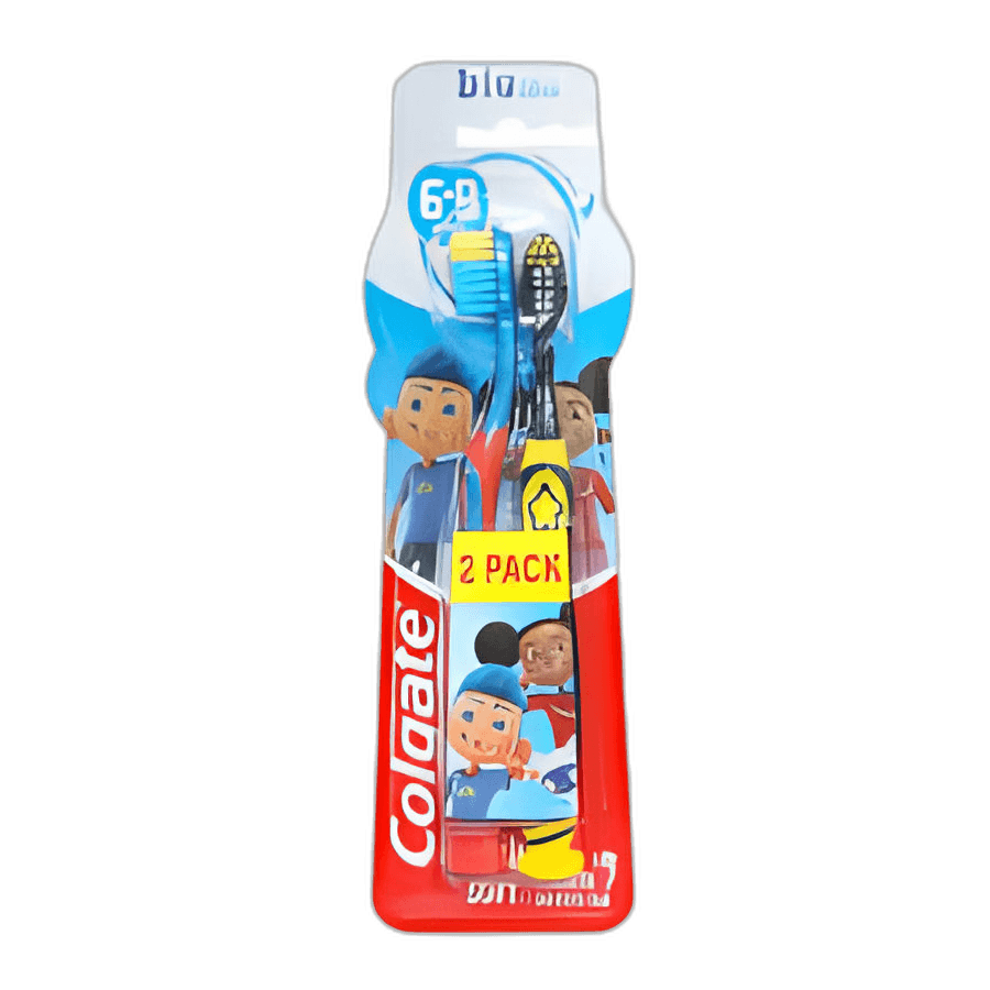Colgate Tooth Brush Kids 6-9 Small Kids 2 pcs