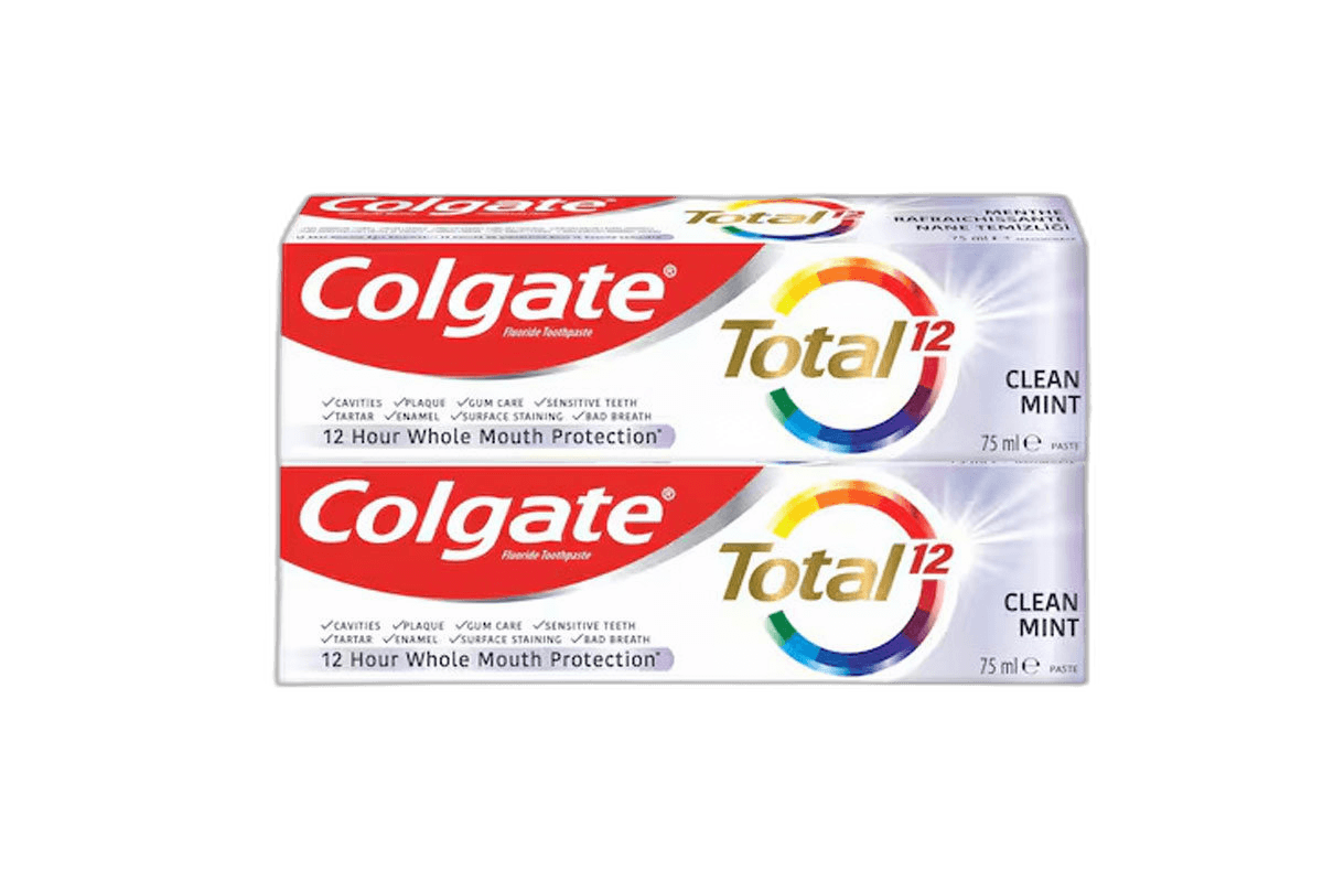 Colgate Tooth Paste Total Clean Mint 2 x 75 ml