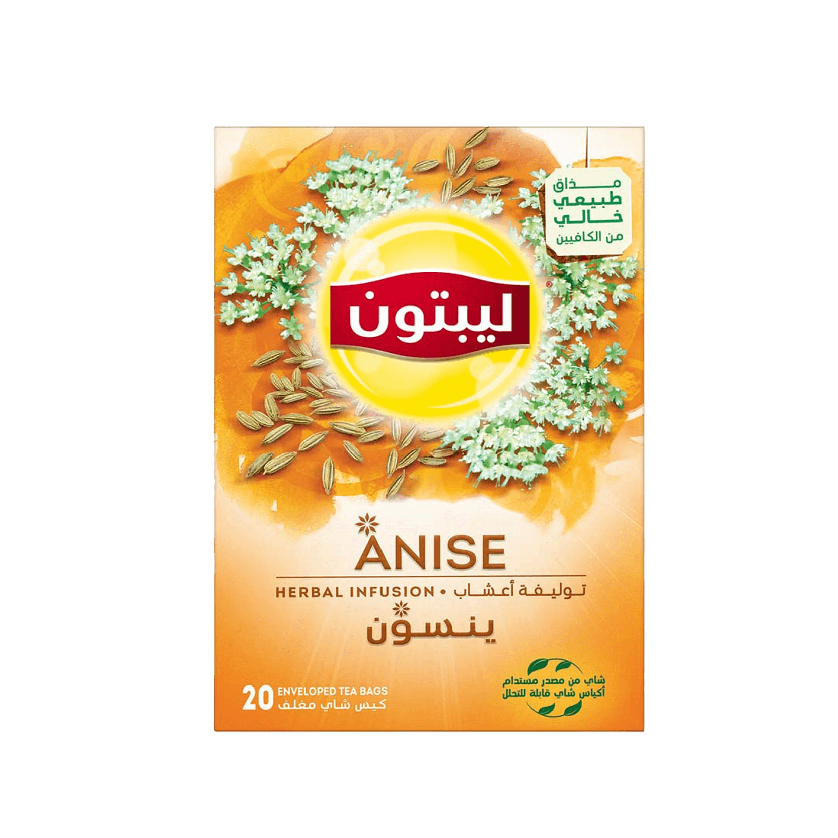 Lipton Herbal Infusion Anise 20 x, 1.6g