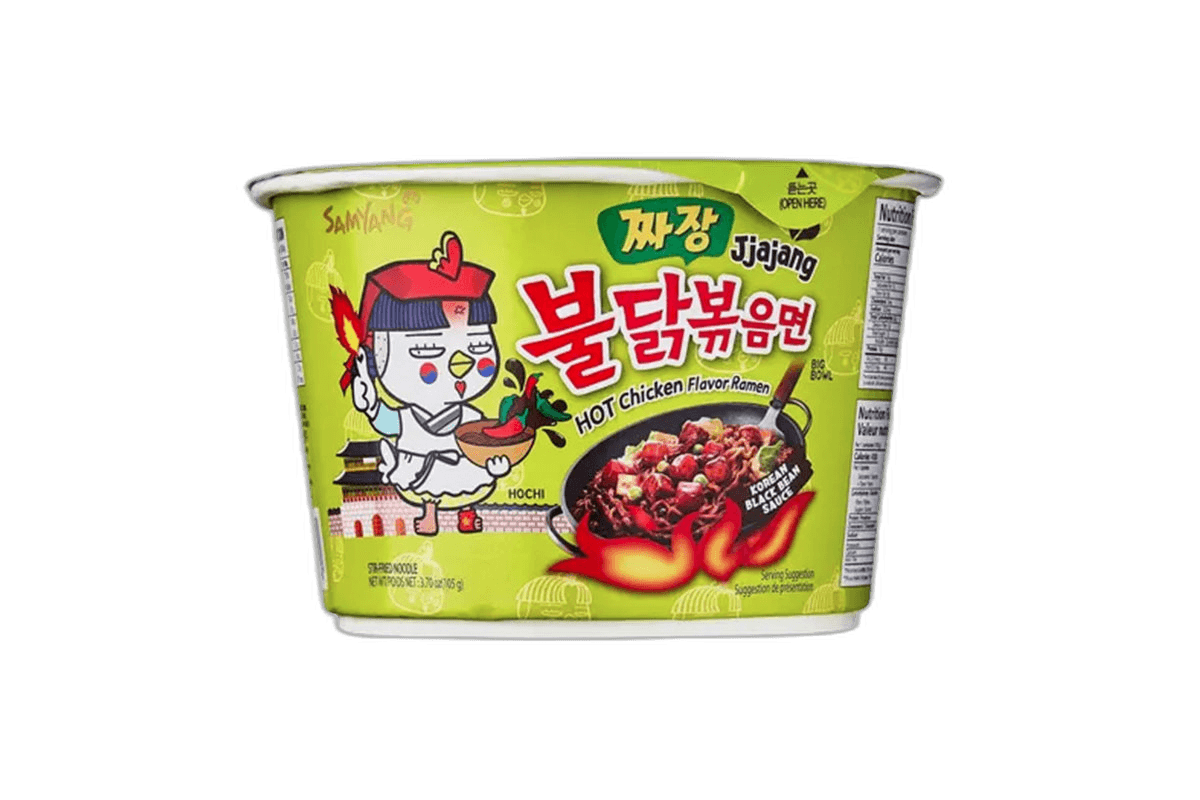 Samyang Bowl Noodless Jjjang, 105g