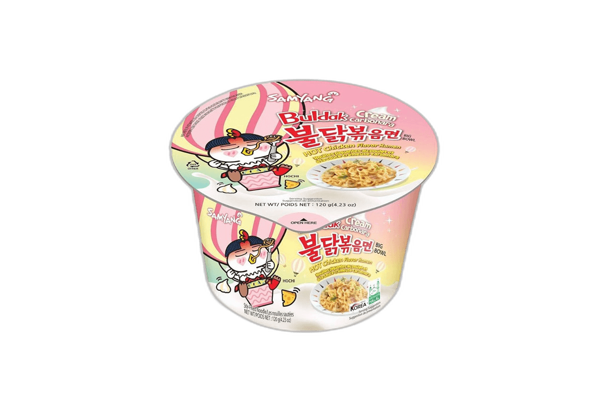 Samyang Hot Chicken Ramen Cream Carbo BB, 120g