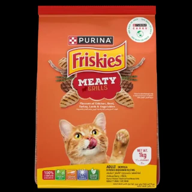 Friskies Meaty Grill Cat Food 1 kg