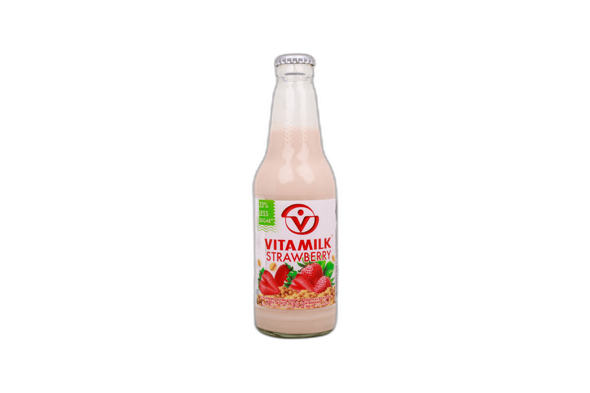 Vitamilk Soymilk Strawberry, 300ml