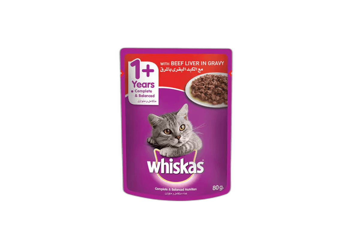 Whiskas Beef Pouch 80 g
