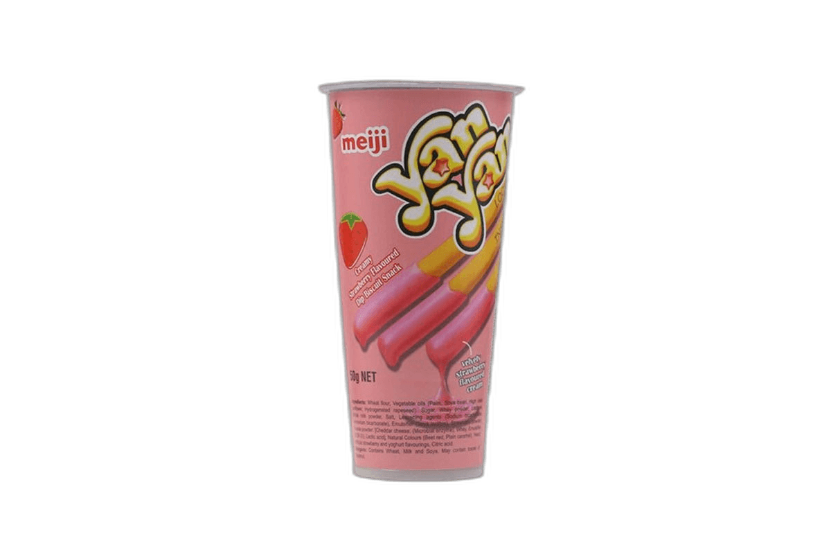 Yan Chocolate Dip Strawberry 50 g
