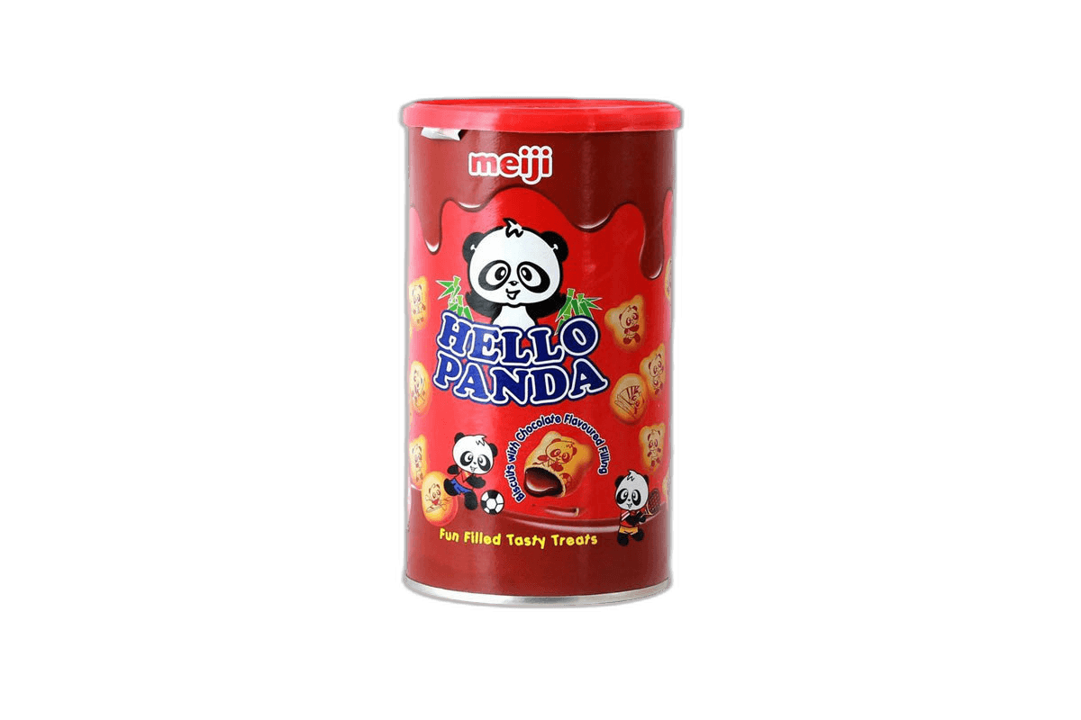 Meiji Hello Panda Can Chocolate 360 g