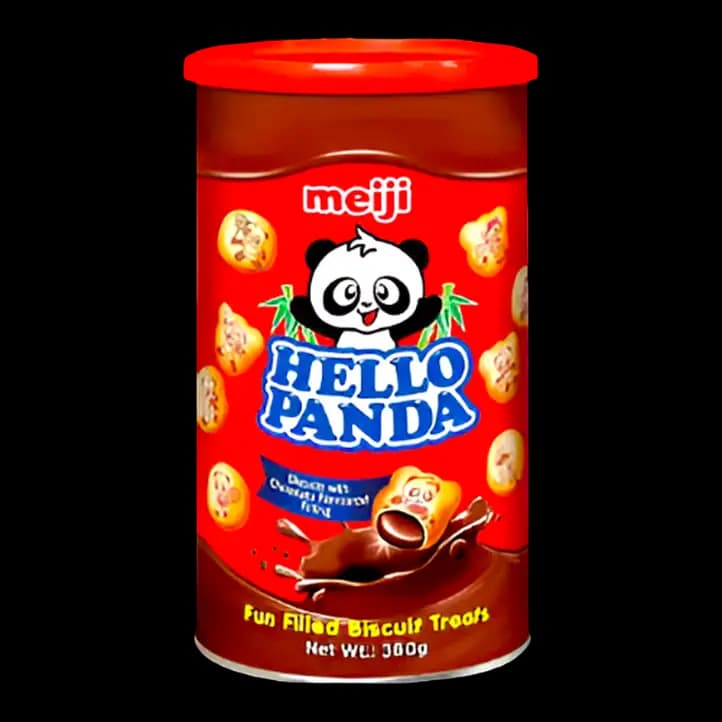 Meiji Hello Panda Can Chocolate, 360g