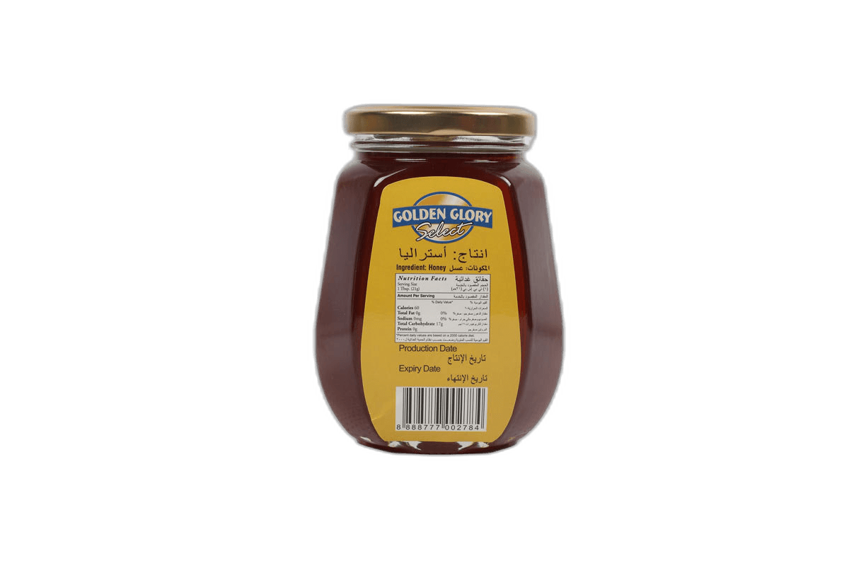 Golden Glory Honey Oval Jar, 500g