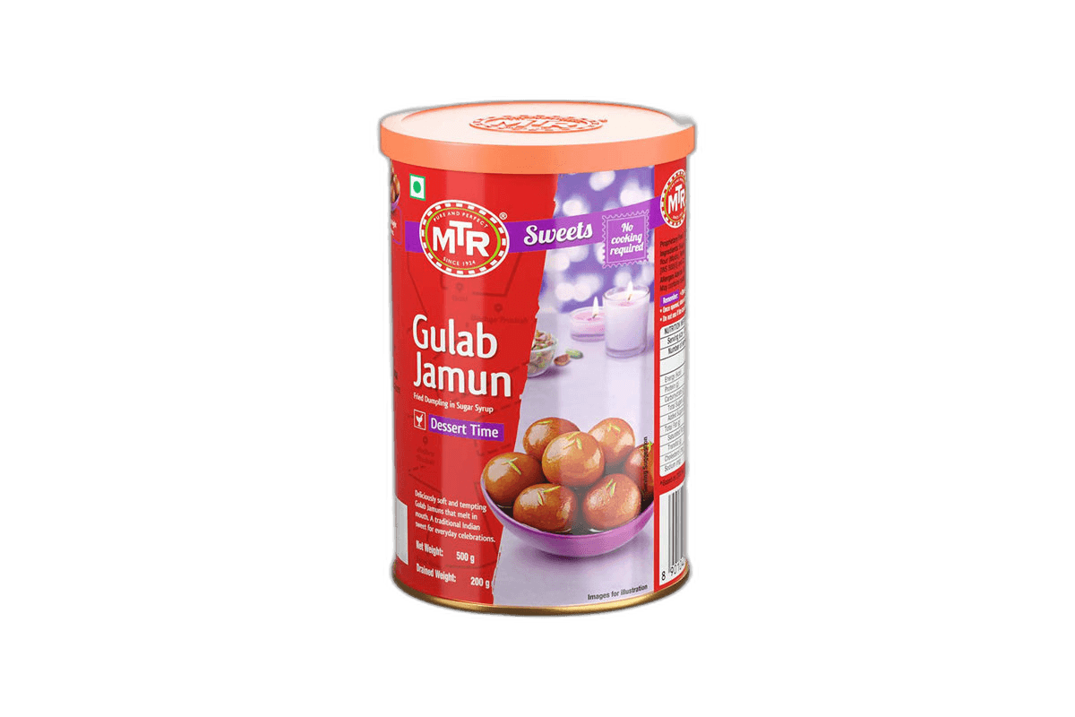Mtr Gulab Jamun Tin 500 g