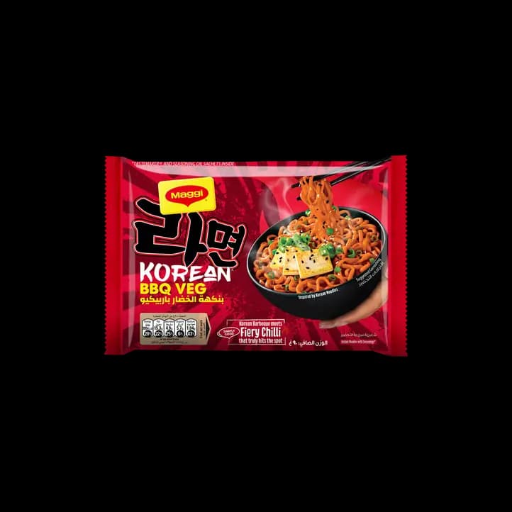 Maggi Korean BBQ Vegetable Noodles, 90g