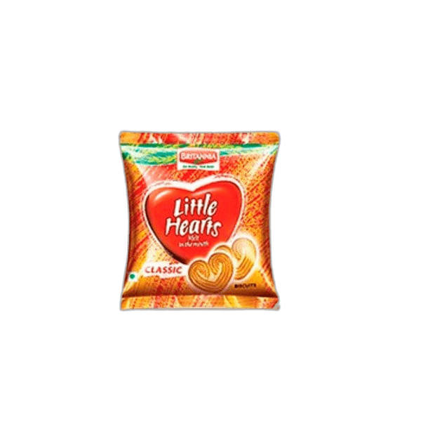 Britannia Little Hearts Biscuits 50.5 g/ 75 g