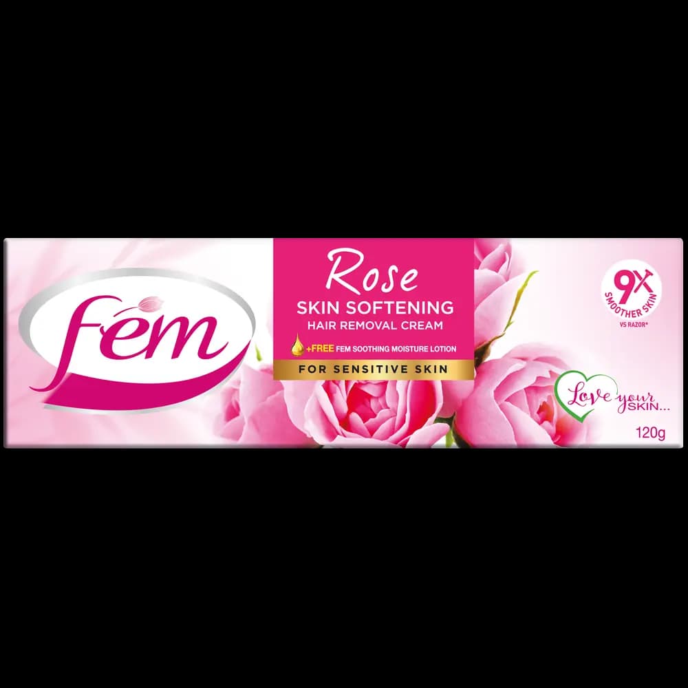 Fem Rose Hair Removing Cream, 120g