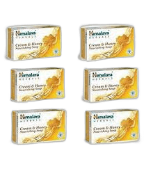 Himalaya Cream & Honey Soap 125 x 6