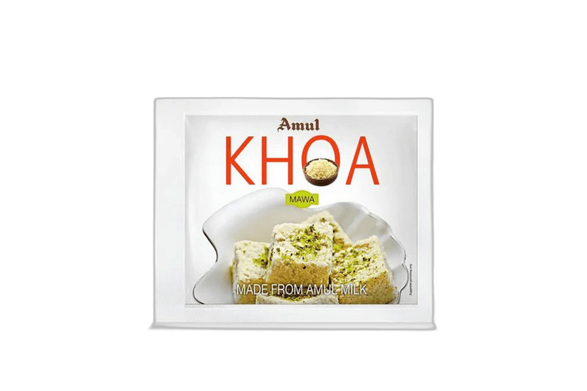 Amul Khoa Plain Bar 200 g