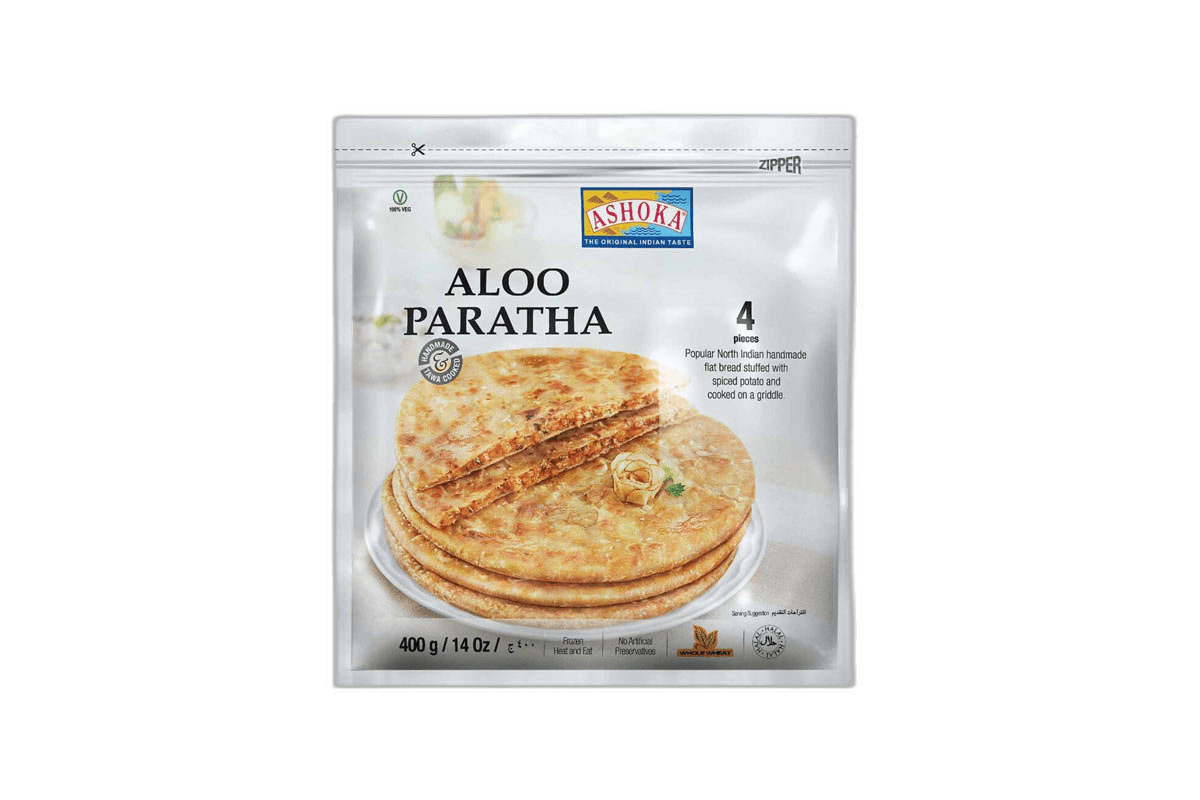 Ashoka Aloo Pyaaz Paratha - 4 pcs, 400g