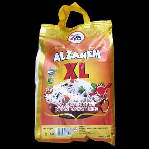 Al Zahem Basmati Rice XL 5 kg