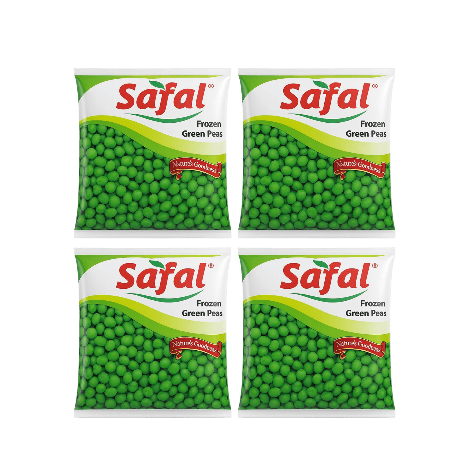 Safal Green Peas 4 x, 400g