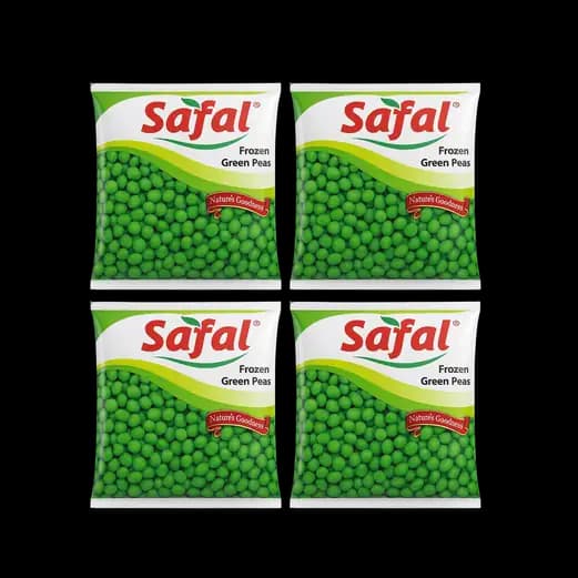Safal Green Peas 4 x, 400g