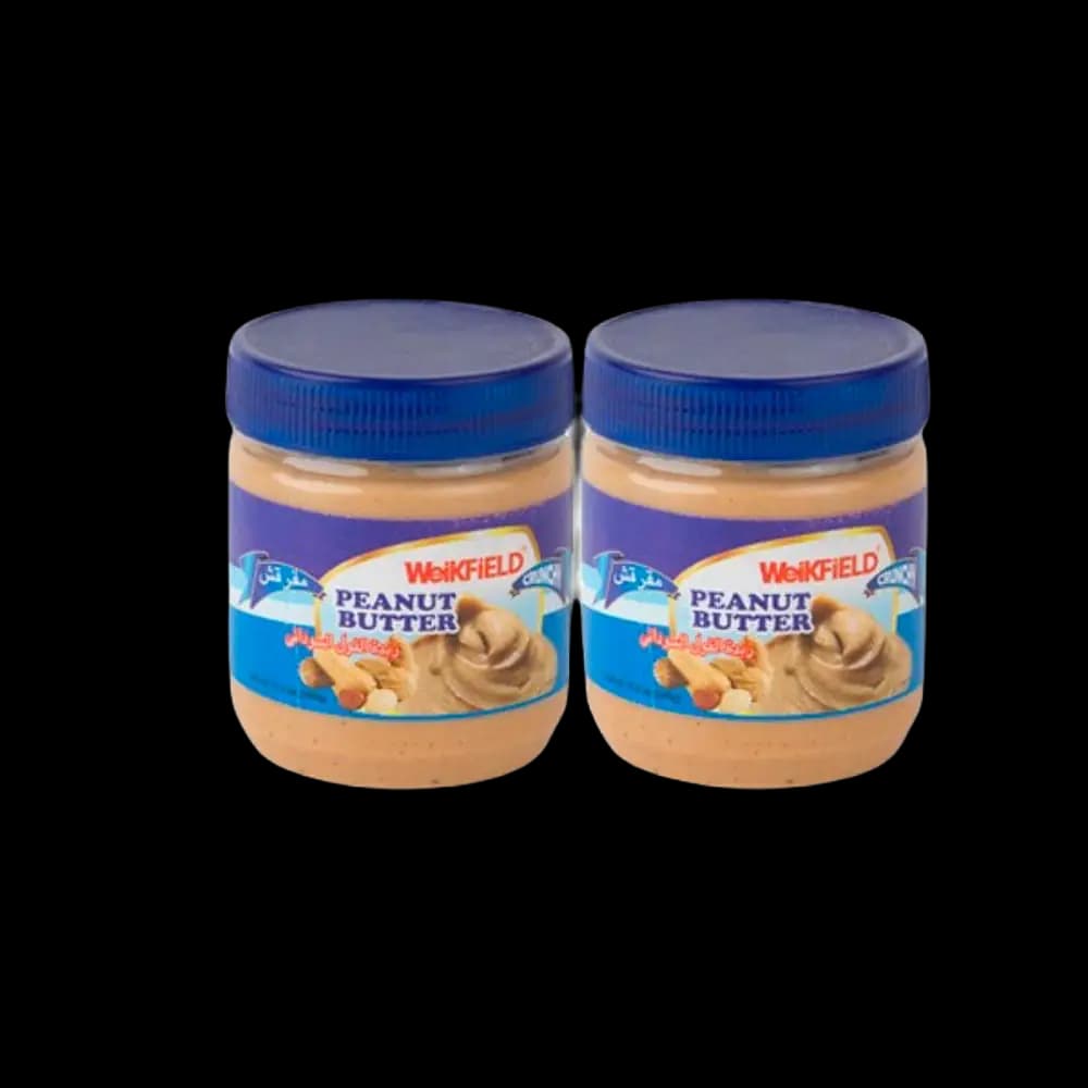Weikfield Peanut Butter Creamy + Crunchy 2 x, 340g