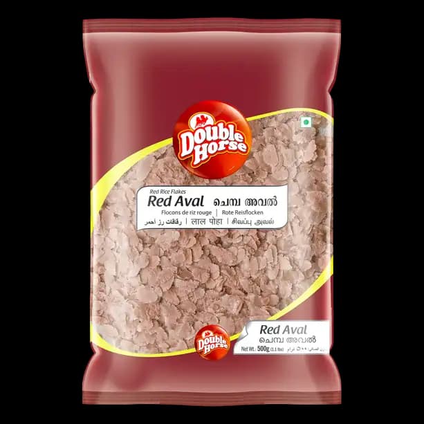 Double Horse Rice Flakes Red, 500g