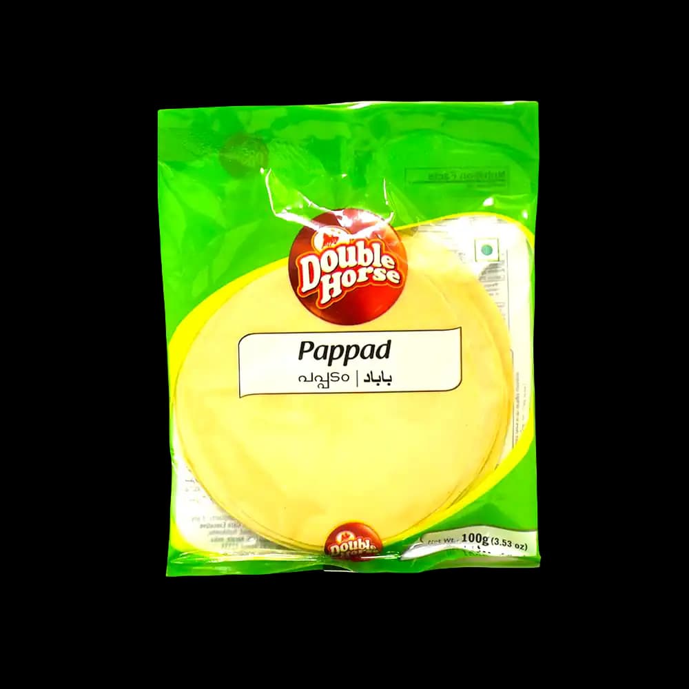 Double Horse Papad, 100g