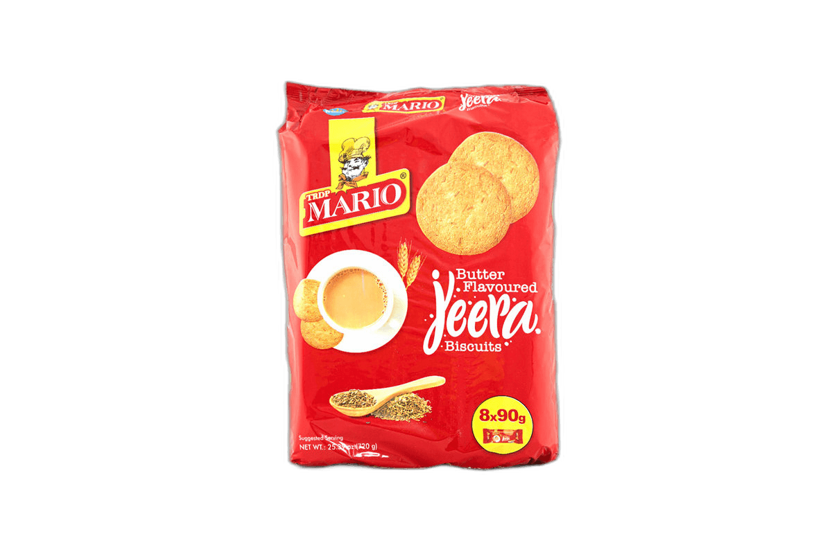 Mario Jeera Biks Cookies 90 g x 8