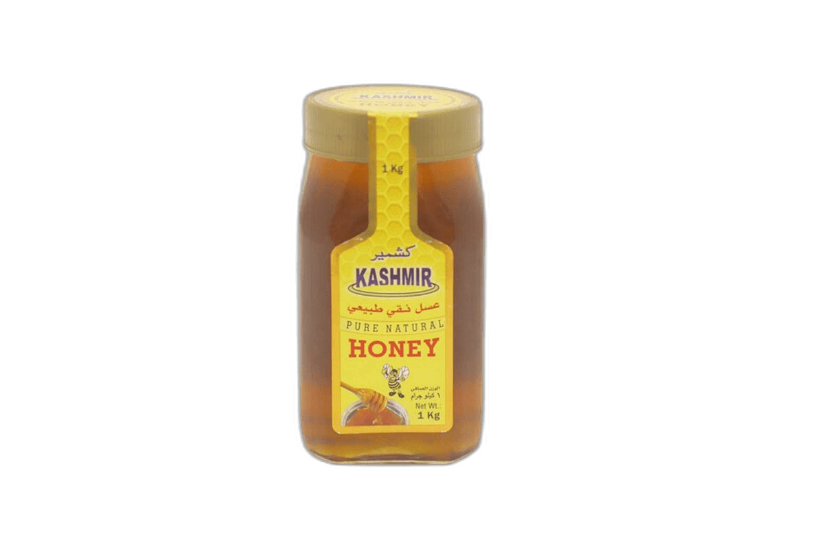 Kashmir Natural Honey Glass Square 1 kg