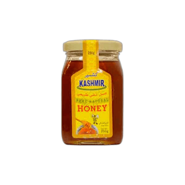Kashmir Natural Honey Glass Square 250 g