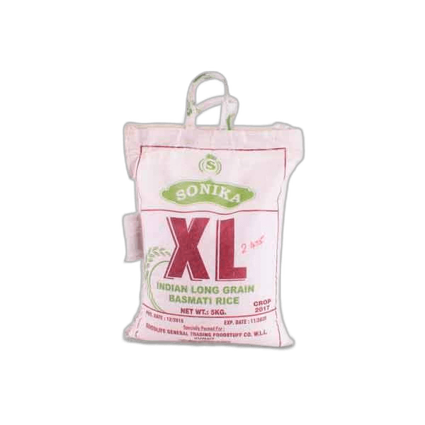 Sonika XL Long Grain Basmati Rice Indian, 5kg
