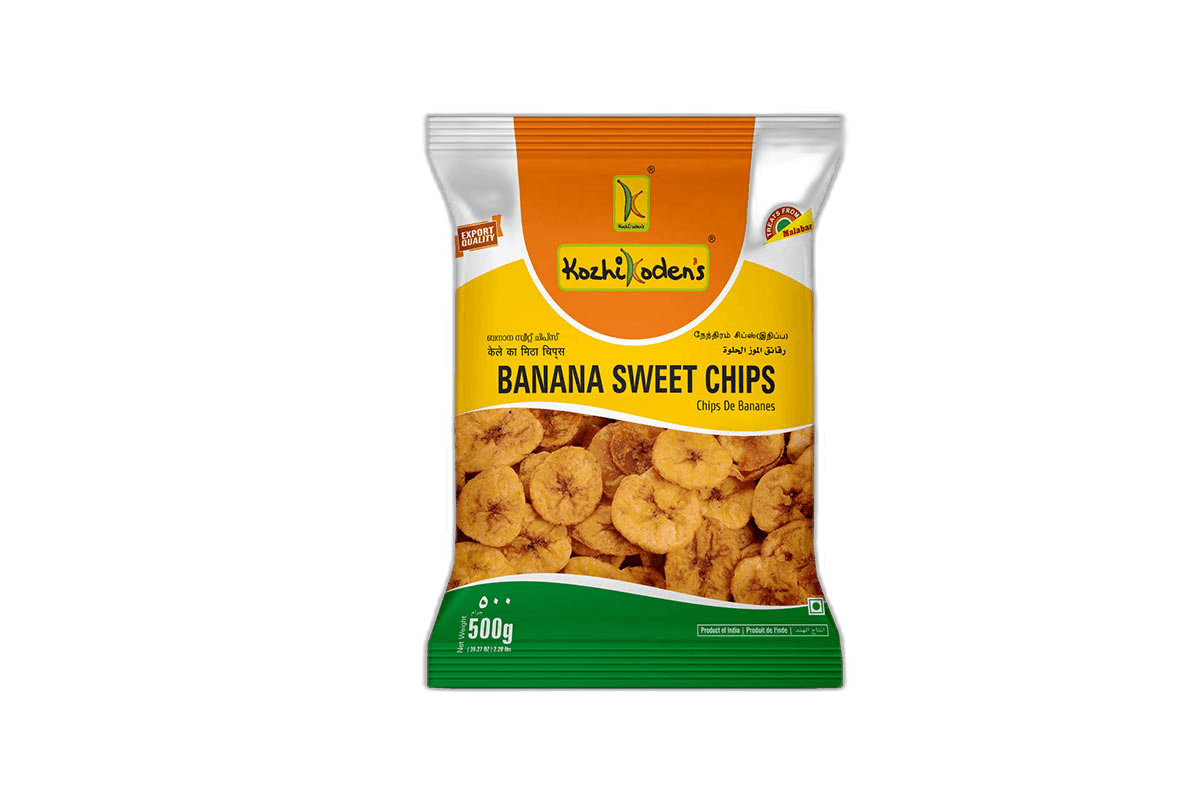 Kozhikodens Banana Sweet Chips 500 g