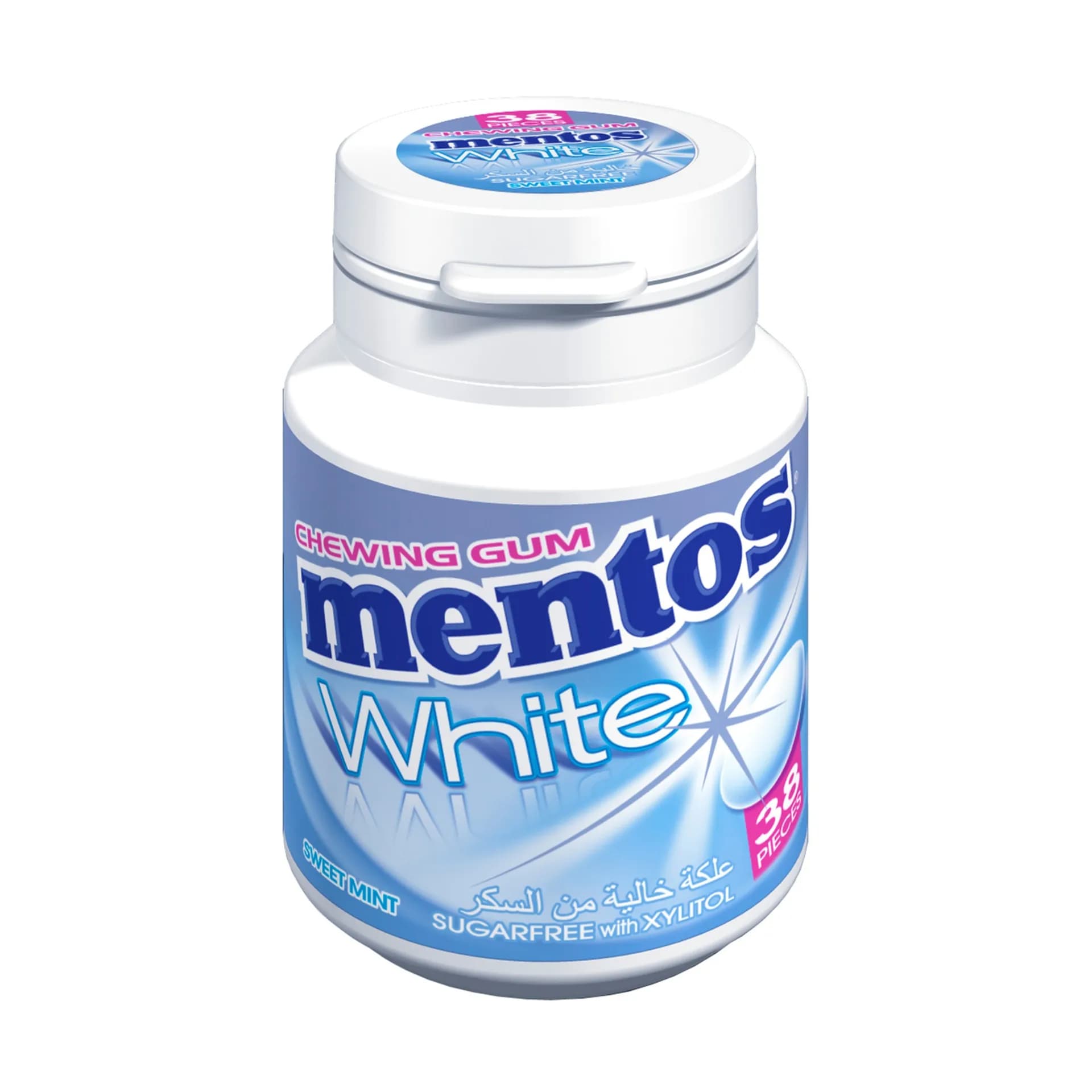 Mentos Sweet Mint White Gum 54 g