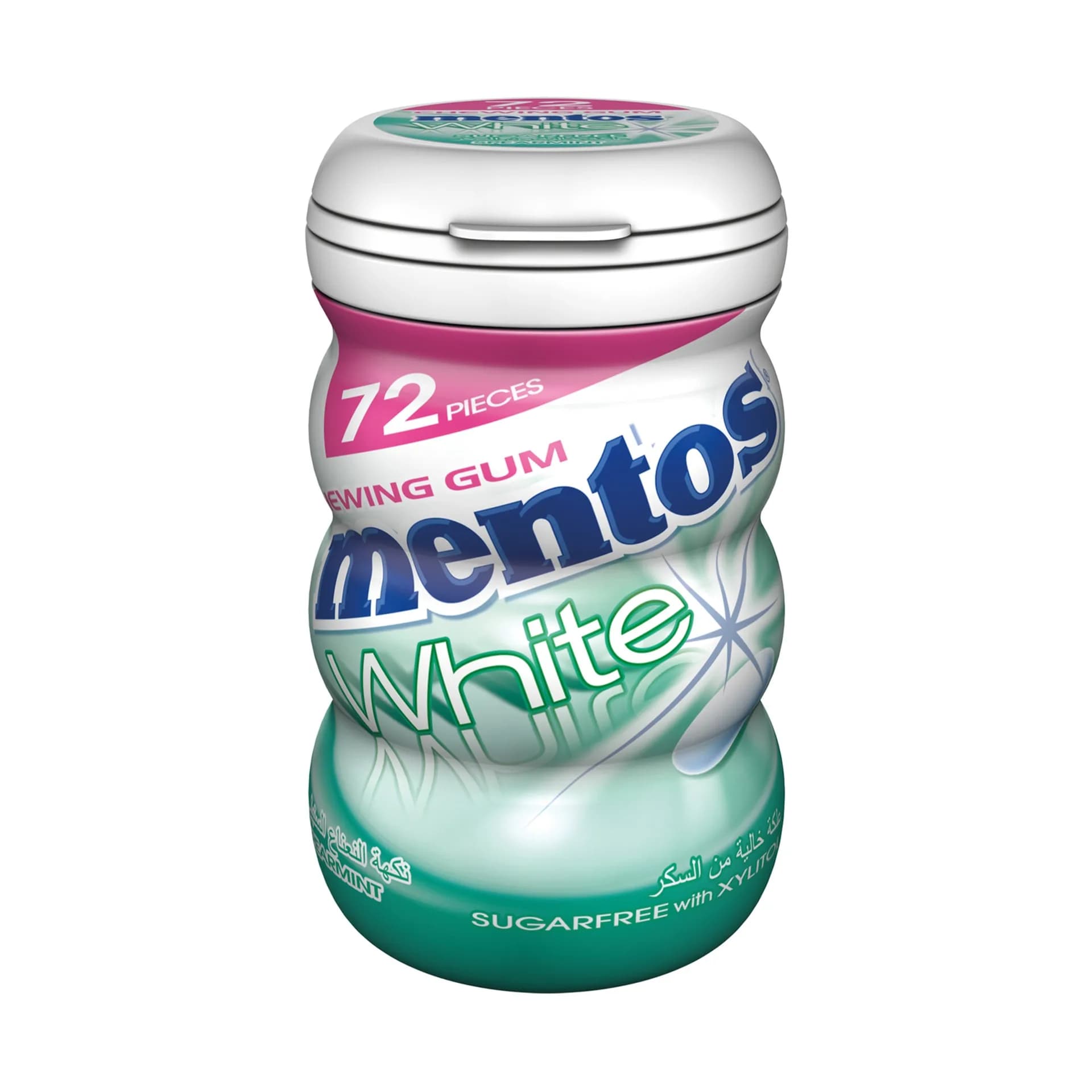 Mentos White Spearmint Gum 102.96 g