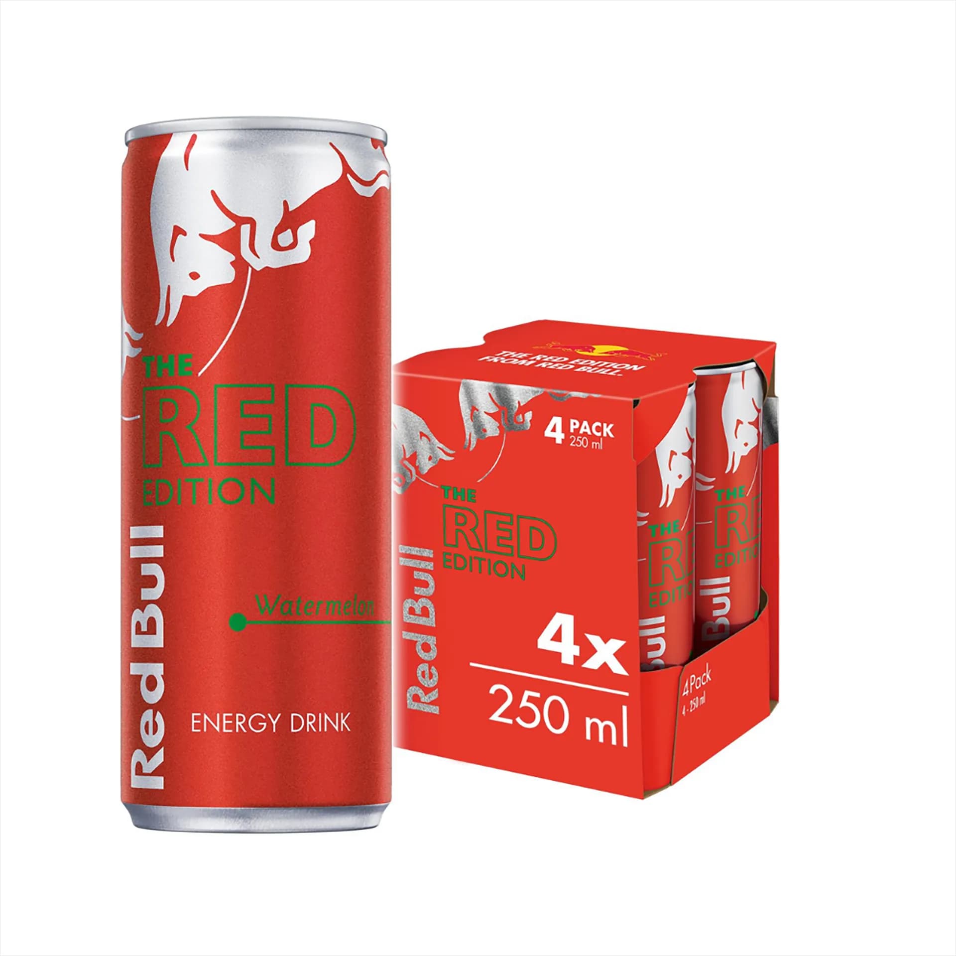 Red Bull Watermelon Red Edition 4 x, 250ml