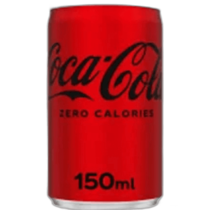 Coca Cola Zero Cans, 150ml