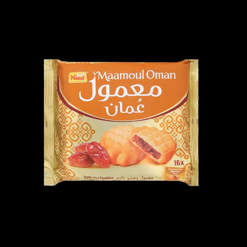 Nabil Maamoul Date Filled Cookies 16 x, 20g