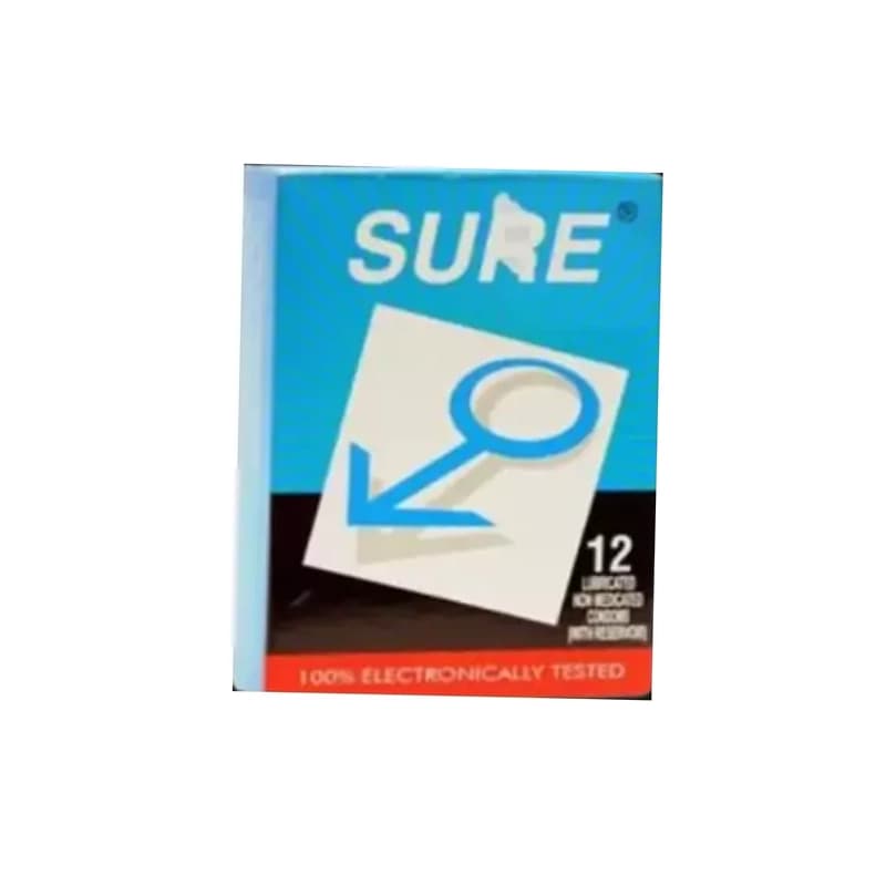 Sure Condoms Plain 12 Pack