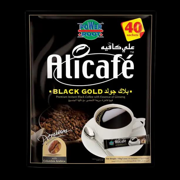 Alicafe Black Gold 40 x, 2.5g
