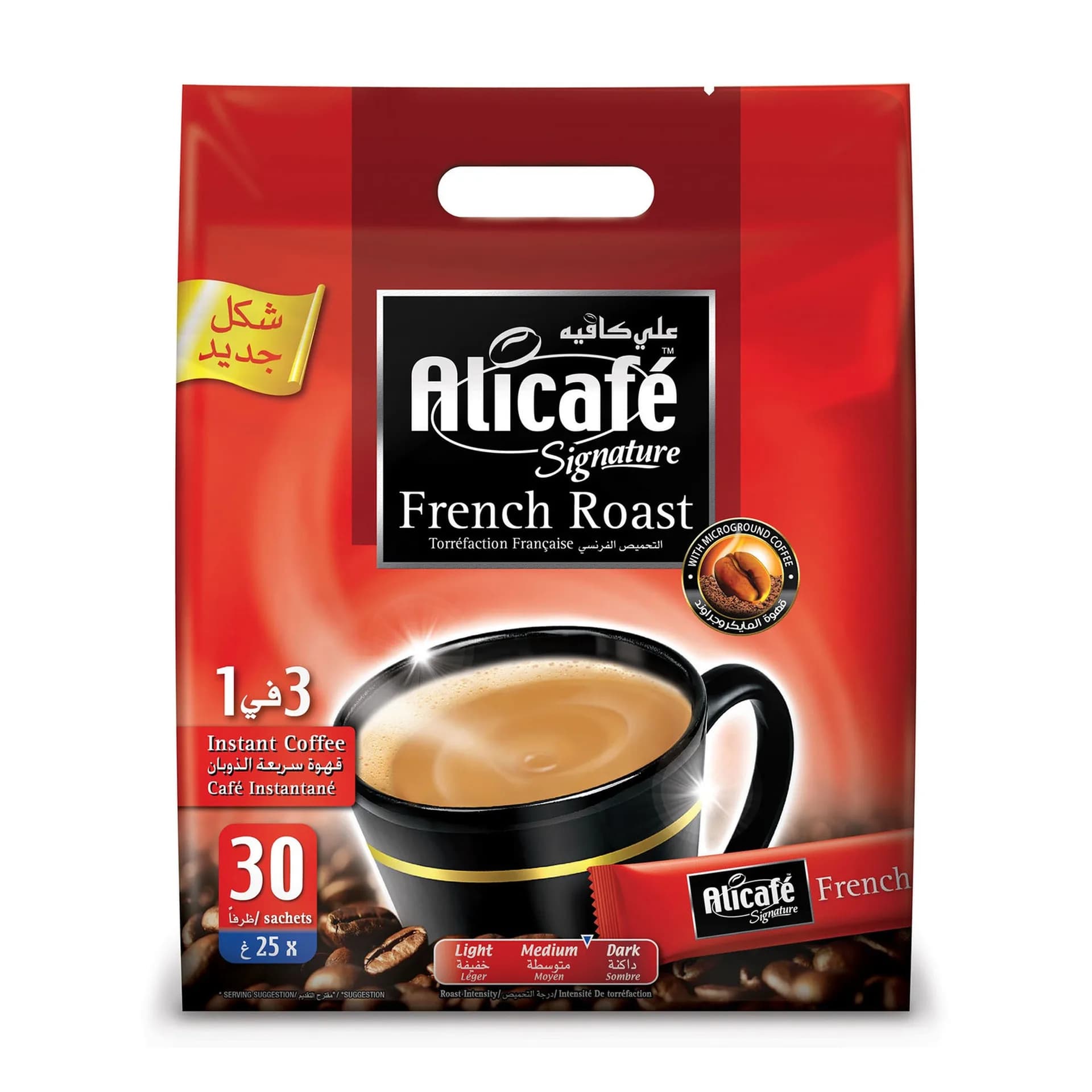 Alicafe Signature Roast 3 in 1 French 30 x, 25g Puch