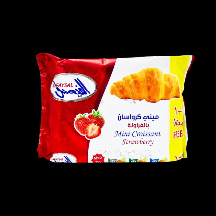 Al Faysal Mini Croissant Cheese, 25g