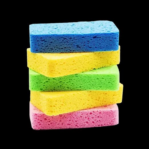 4 cm Sponge Thickness with Scrubber (7 pcs/BAG)